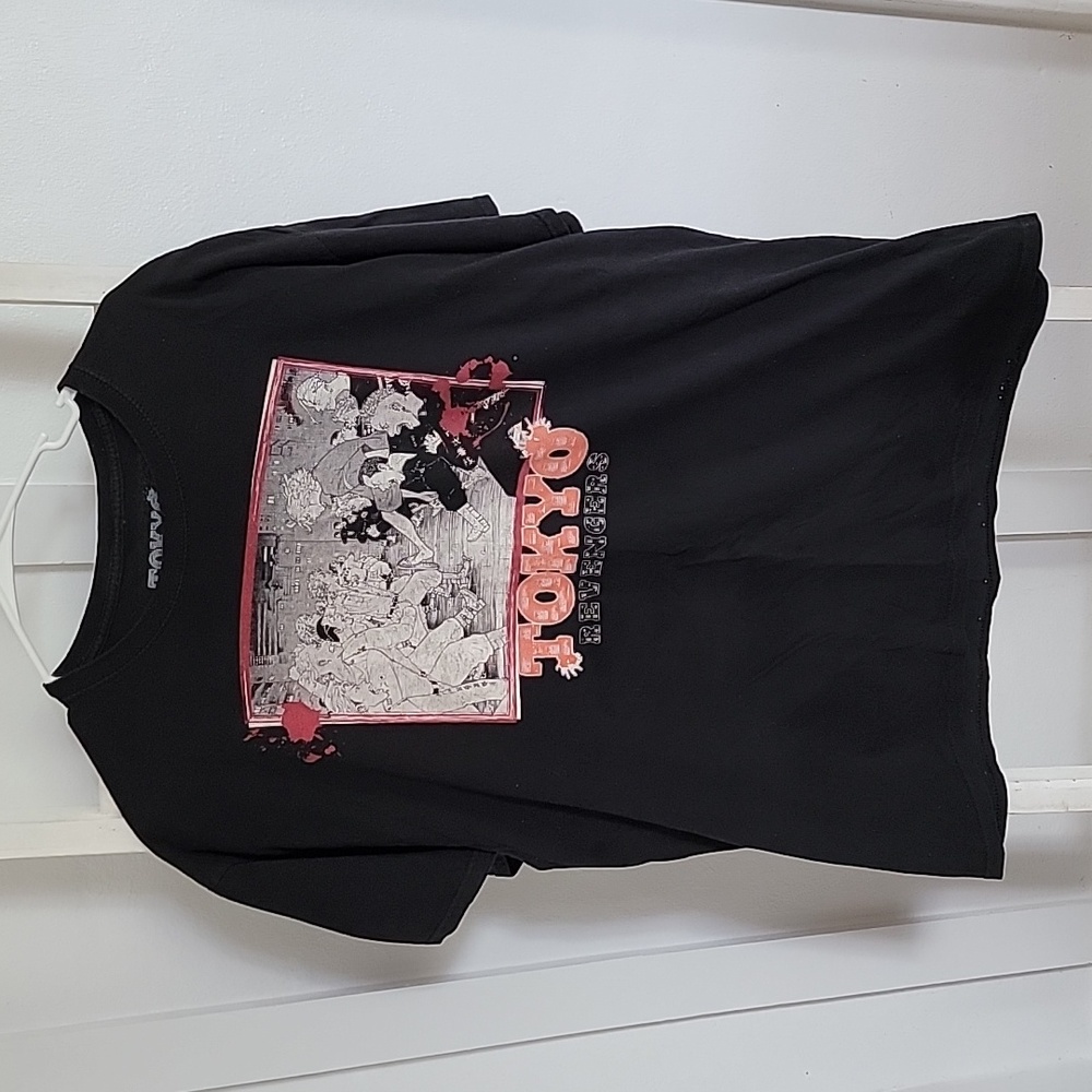 Men's XL Shirt Tokyo Revengers brand Anime 100% Cotton Extra Large Short Sleeve